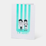 Letterpress Card - I'm Sorry