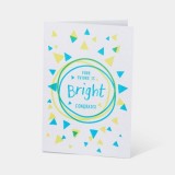 Letterpress Card - Your Future Is Bright
