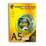 Lucky Star Gold Paper - A5 Size 70gsm (900sheets/Pack)