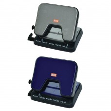 MAX DP-25T SCOOVA Light Effort Design Paper Punch for 20 sheets with Handle Lock (Assorted Color)