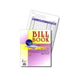 NCR Bill Book Standard 2x30's (NCB-6702) - 15 x 17.5 x 0.5 cm