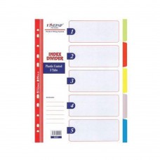 Finepap Plastic Index Divider 5 Tabs (S6207)