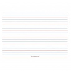Standard Exercise Book 80 Pages (Red Blue 4 Line)