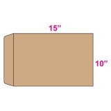 Brown Envelope - Giant - 10-inch x 15-inch