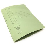 Manila Flat File U-Pin Spring Hook - No.350 Green A1R1B105