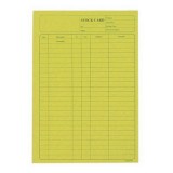 5006 120Gsm Stock Card 20'S Yellow  