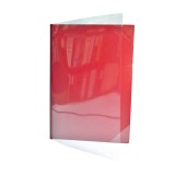 521A Certificate Holder with Transparent - Maroon