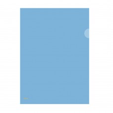 L Shape Transparent (Blue) Document Holder File A4 Size