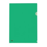 L Shape Transparent (Green) Document Holder File A4 Size