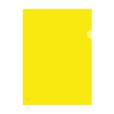 L Shape Transparent (Yellow) Document Holder File A4 Size