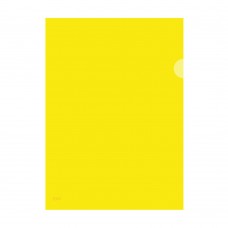 L Shape Transparent (Yellow) Document Holder File A4 Size