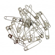 Safety Pins (1440pcs/Box) Silver
