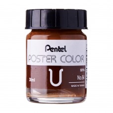 Pentel Poster Color U Sepia 30ml (No.64)