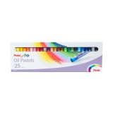 PENTEL ARTS OIL PASTELS 25 COLORS (PHN-25AS)