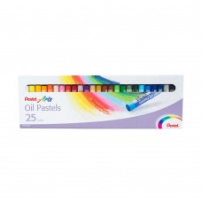 PENTEL ARTS OIL PASTELS 25 COLORS (PHN-25AS)