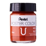 Pentel Poster Color U Brown 30ml (No.8)