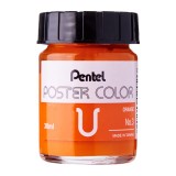 Pentel Poster Color U Orange 30ml (No.3)