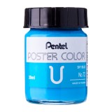 Pentel Poster Color U Sky Blue 30ml (No.72)