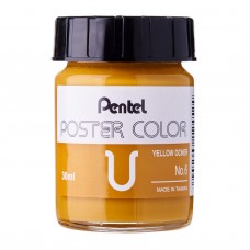 Pentel Poster Color U Yellow Ochre 30ml (No.6)