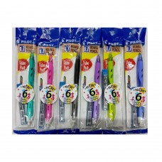 Pilot REXGRIP Mechanical Pencil 0.7mm Pastel Color VALUE PACK (Random Pick Colour)