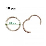 Card Ring 30mm 10pcs/pkt
