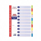 Finepap Plastic Index Divider 10 Tabs (S6208)