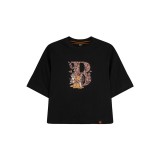 Disney Classic Series Bambi: B Women Tee (Black, S)