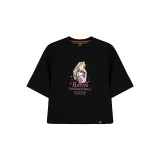 Disney Princess Series: Sleeping Beauty Women Tee (Black, Size L)