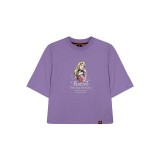 Disney Princess Series: Sleeping Beauty Women Tee (Purple, Size L)