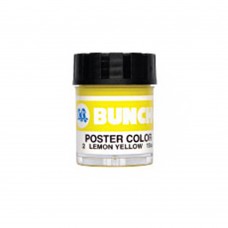 Buncho PC15CC Poster Color 02 Lemon Yellow - 6/Box