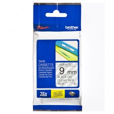 Brother TZe-111 Black On Clear (6mm) Tapes