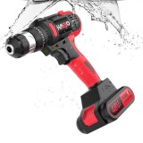 16.8V Double Speed Brushless Cordless Drill with 1 Battery - Original HABO 48VF Handheld Electric Drill - FREE Drill Storage Box, FREE Drill Bits