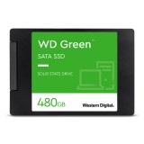 WD Green SATA SSD 2.5/7mm Cased 480GB - Up to Read Performance 545MB/s (WDS480G2G0A) 